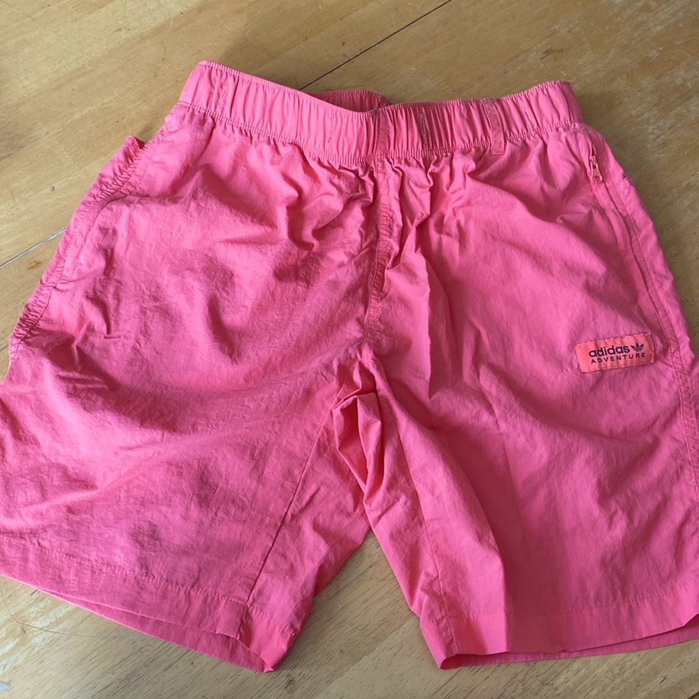 Adidas mens Adventure Coral colored Shorts